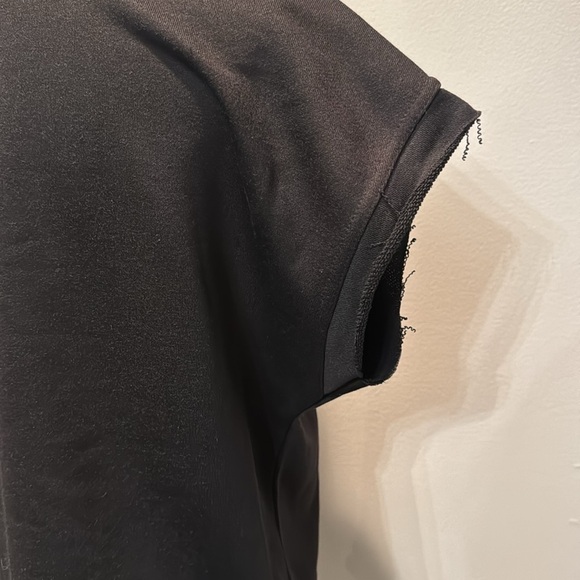 Bear Dance black distressed sleeveless sweatshirts NWT S - Picture 5 of 11